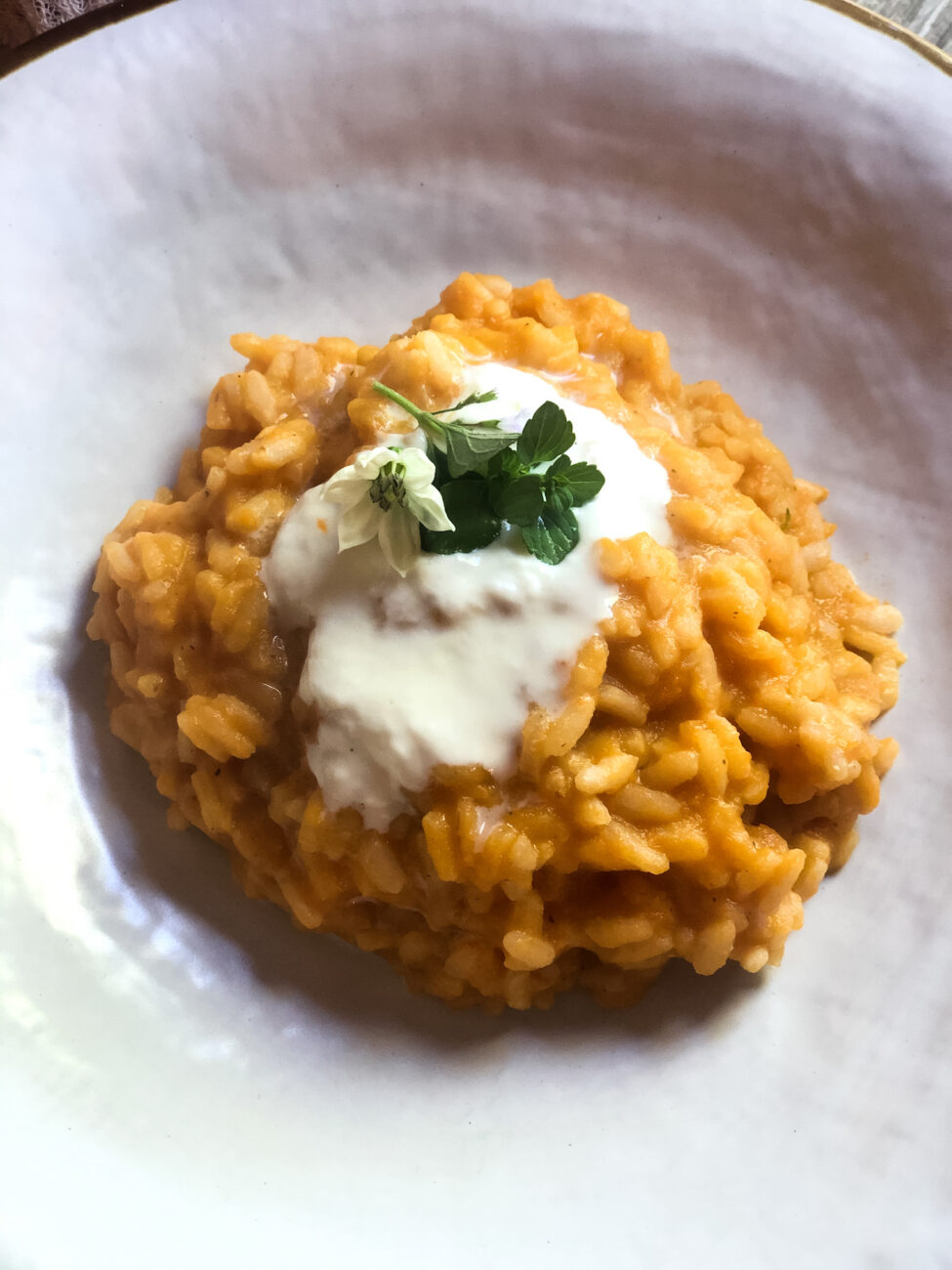 Risotto alla zucca gialla – Pumpking Risotto –